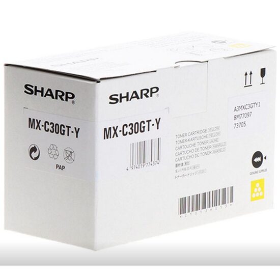 Sharp toner yellow for MXC303/MXC304