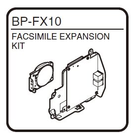 Sharp facsimile expansion kit for BP10C20/BP20C20/BP20C25